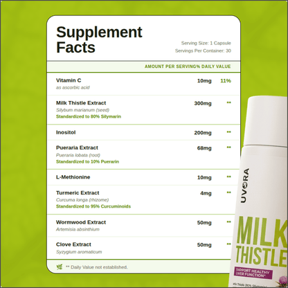 Uvola | Milk Thistle Support